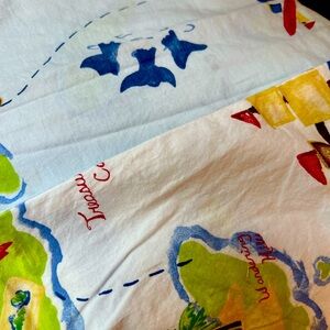 Vintage Pottery Barn Kids FULL/QUEEN Pirate Duvet